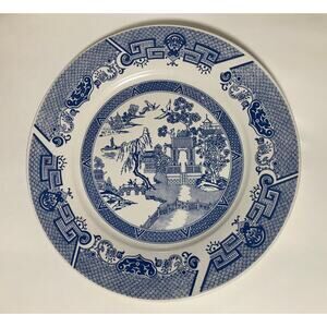 Willow Churchhill Dinner Plate 10-3/4" Blue Willow Pattern
